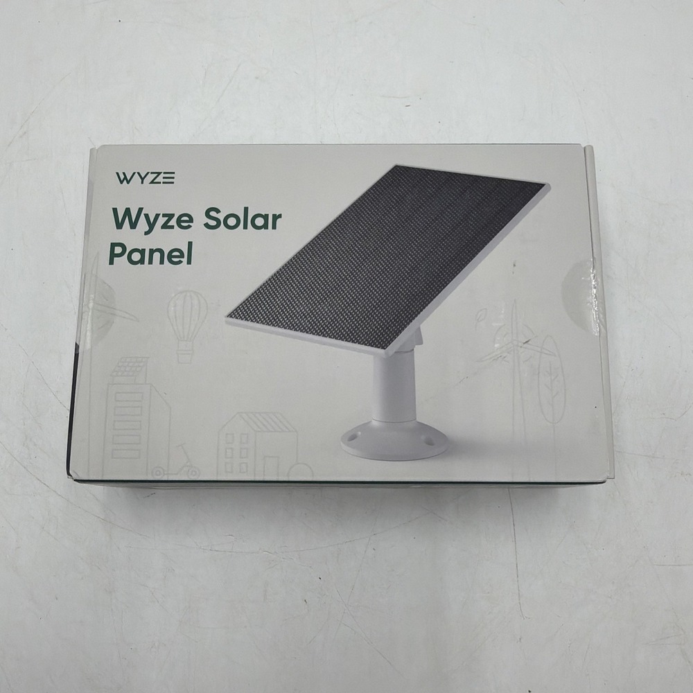Wyze WSP2W Outdoor Security Camera Solar Panel White